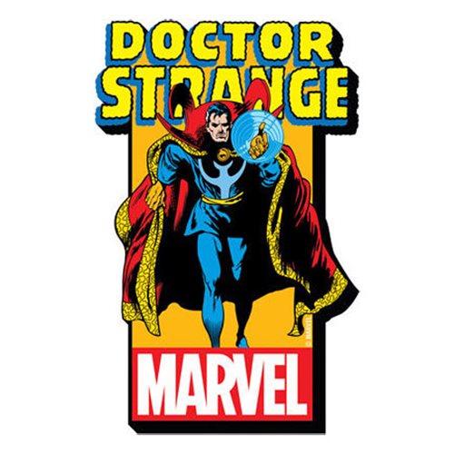Doctor Stange Comic Logo Funky Chunky Magnet